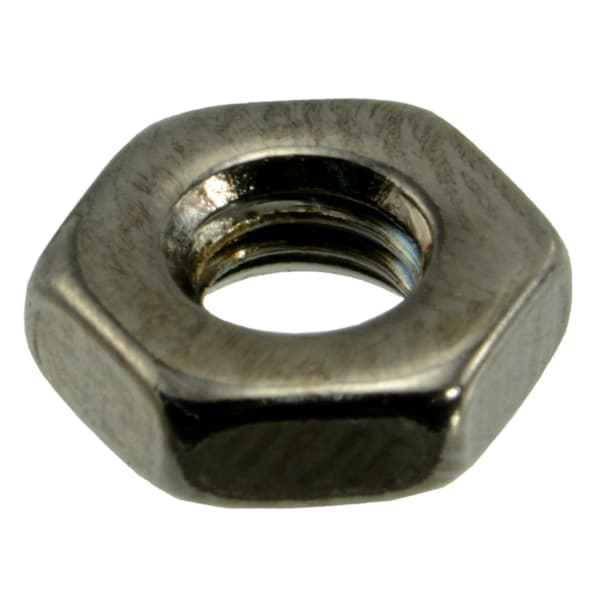 Midwest Fastener Hex Nut, #10-32, Steel, Grade 5, Black Chrome, 12 PK 34111 - main